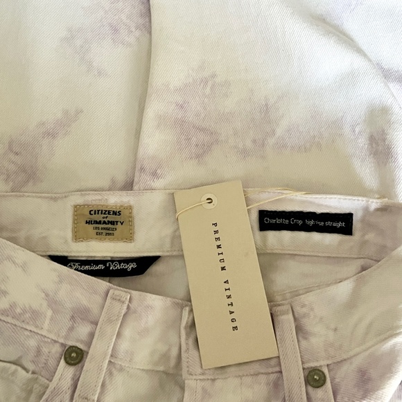 Citizens of Humanity Charlotte Crop High Rise Jeans | Size 24 - Picture 6 of 7